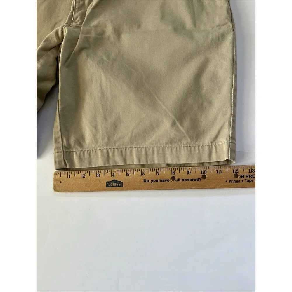 Polo Ralph Lauren Shorts Size 35 Khaki Cotton Prospect Classic Chino Golf Summer